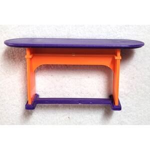 My Scene Masquerade Madness Style Clone 1:6 Scale Orange Purple Table Furniture